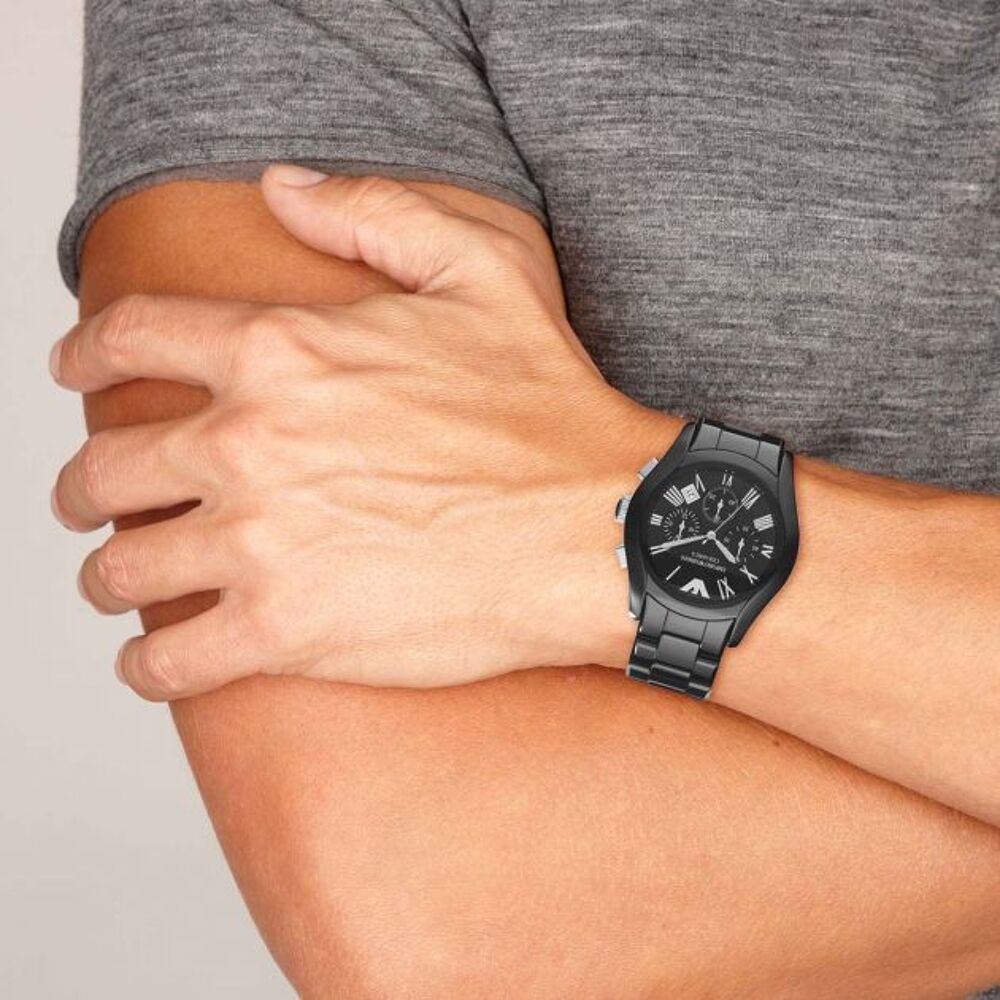 MAGNIFIQUE MONTRE EMPORIO ARMANI "CERAMICA" AUTHENTIQUE Bijoux et montres
