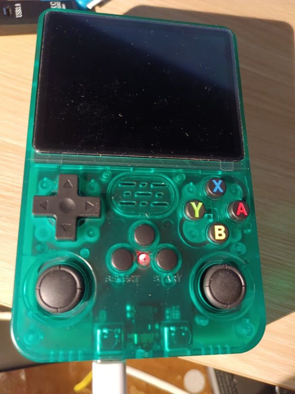 Console de Jeux R36S Verte Consoles et jeux vidéos