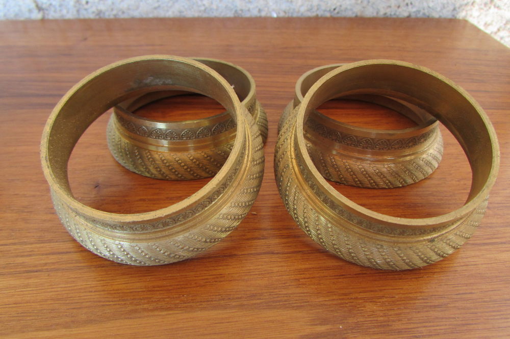 Garnitures , ornements anciens pour colonnes empires, bronze Bricolage