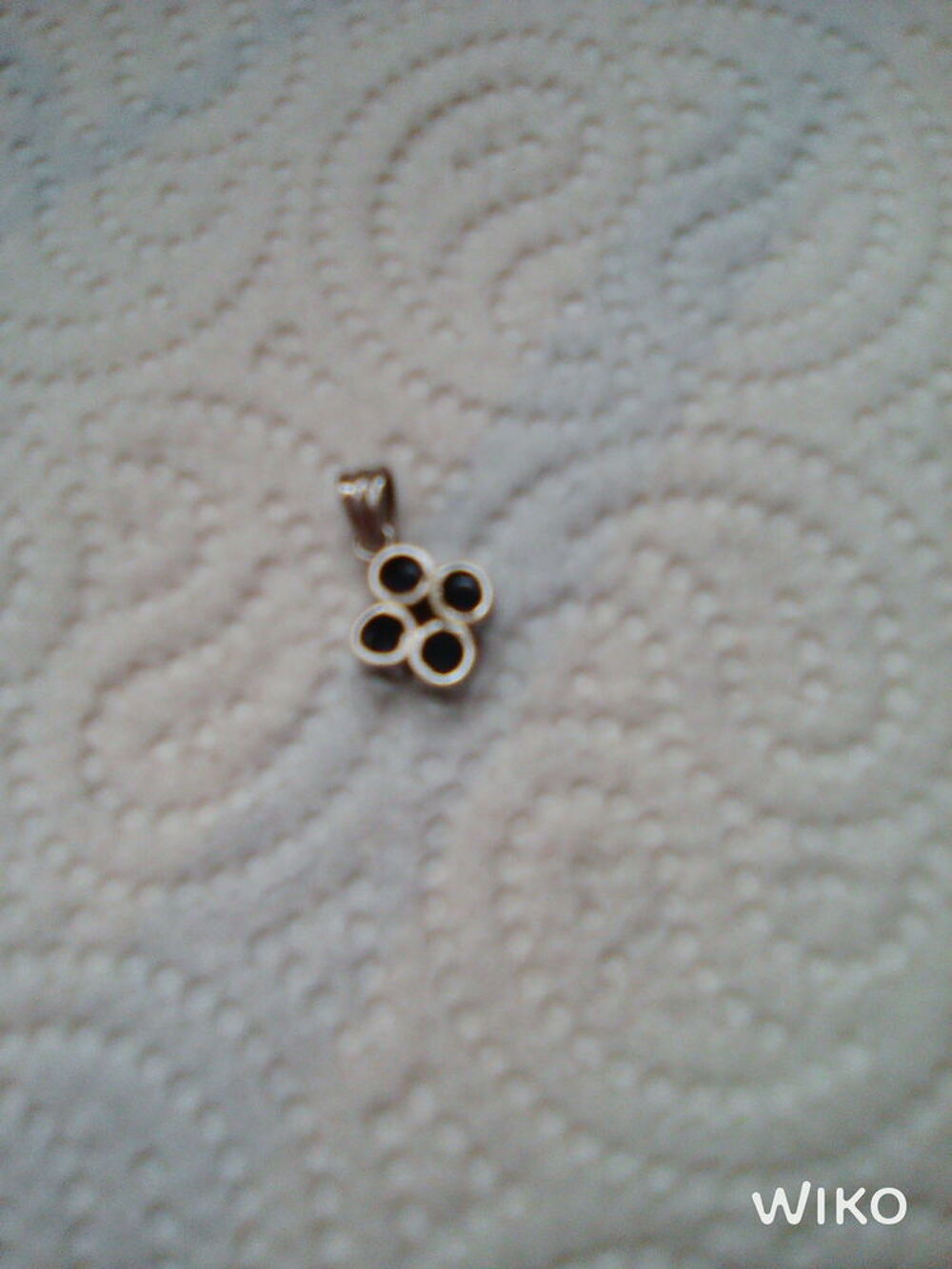 pendentif pierres bleues mont&eacute;es sur argent v&eacute;ritable Bijoux et montres