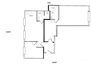  Appartement � vendre 4 pi�ces 60 m�