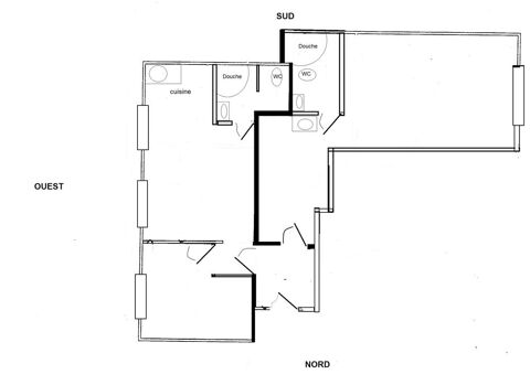  Appartement � vendre 4 pi�ces 60 m�