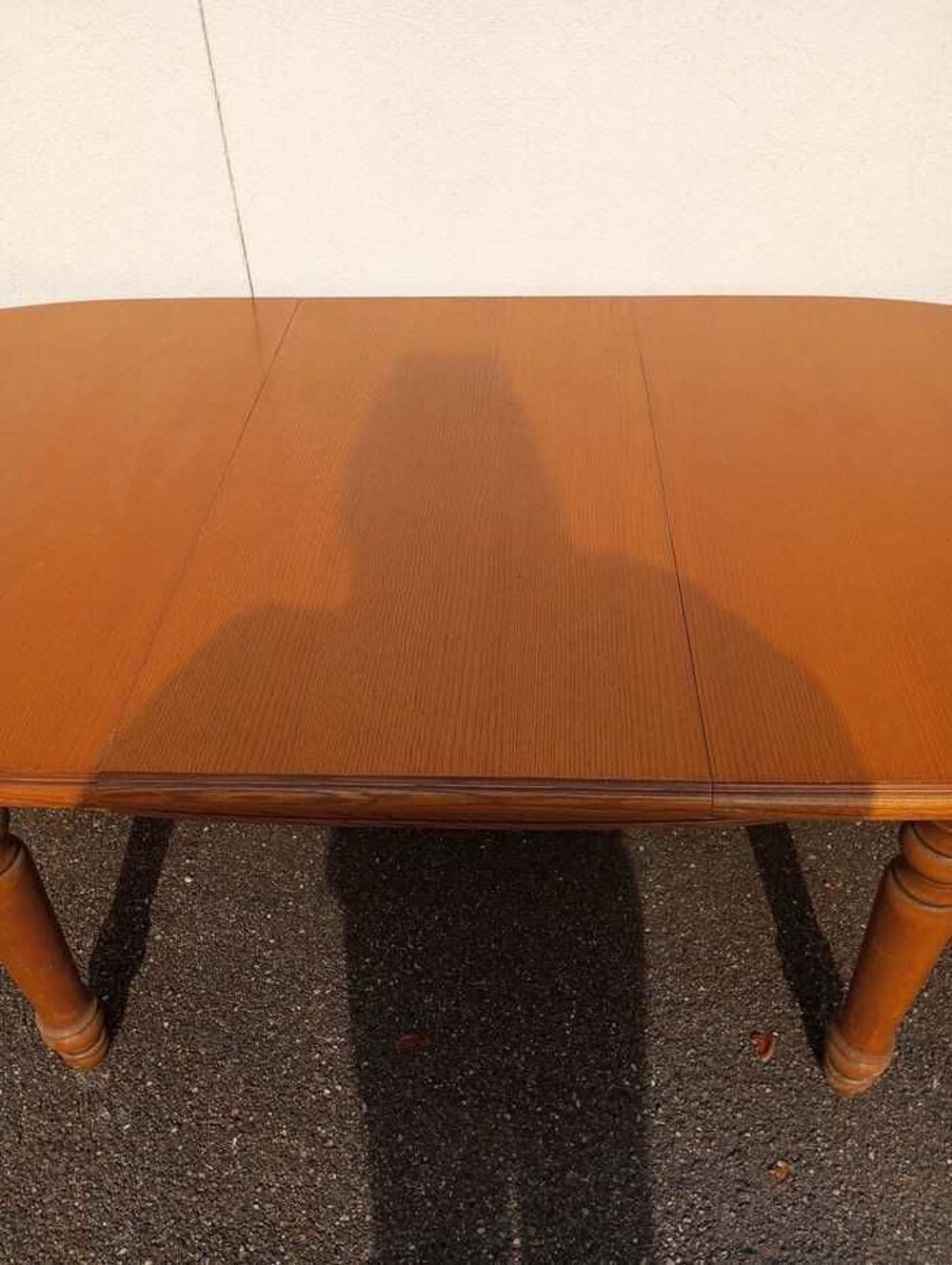 Table ovale bois massif extensible Meubles
