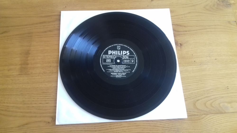 Vinyle Johnny Hallyday A partir de maintenant CD et vinyles