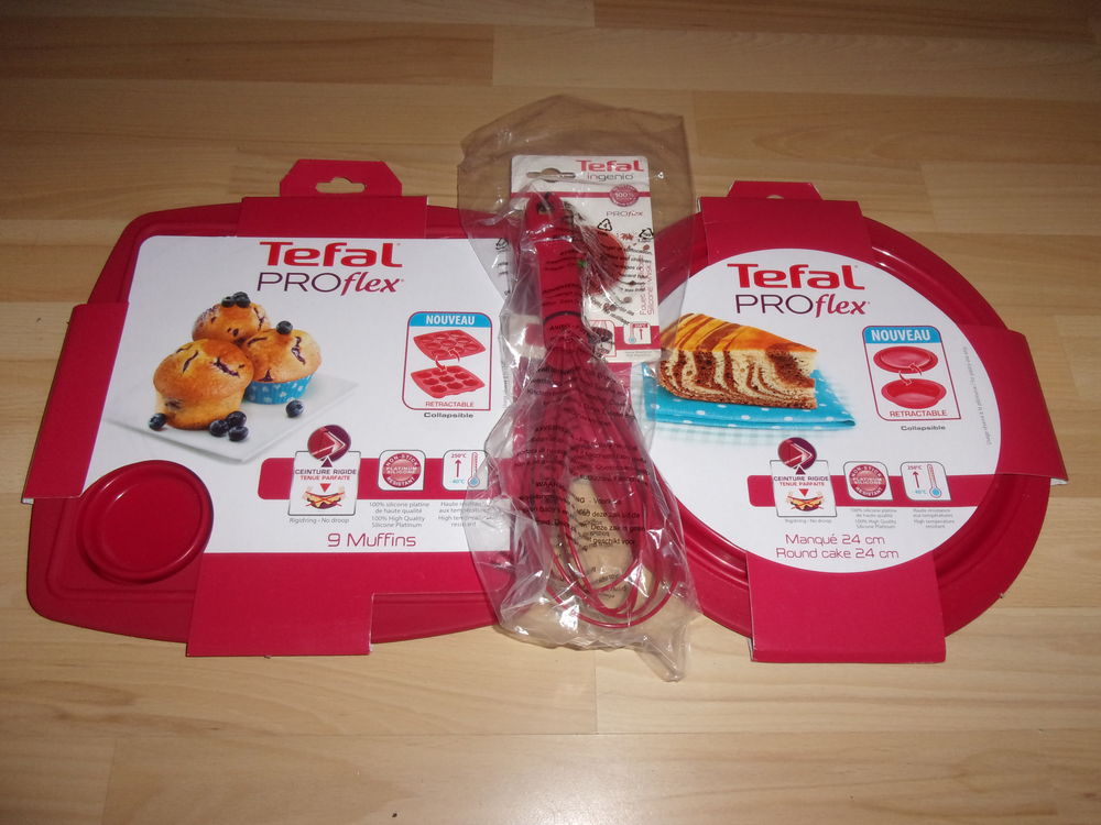 Lot de 3 produits Tefal en silicone (Neuf) Cuisine