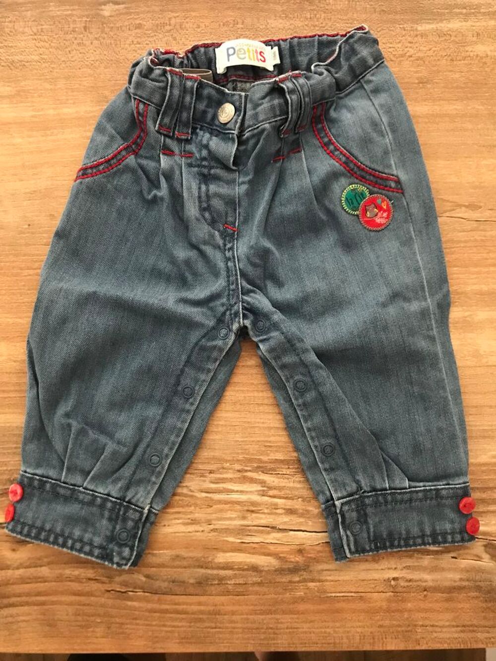 pantalon jean / chemisier enfant fille " La comp Vêtements enfants