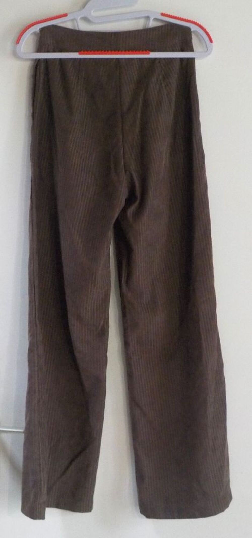 PANTALON SHEIN MARRON Fines rayures ton sur ton Taille XS Vtements