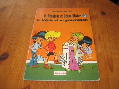 bd M. Rectitude et G�nial Olivier T2 Le G�nie et sa g�n�ration par Jacques Devos 10 C�zy (89)