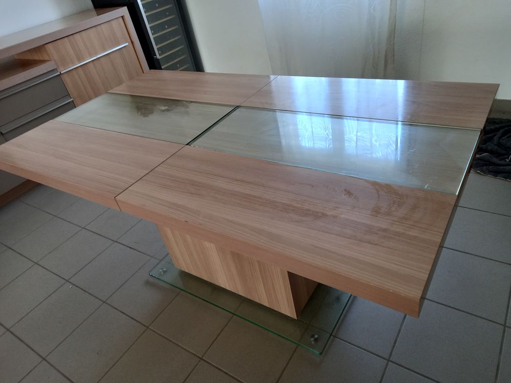 Bahut + table salle &agrave; manger Gauthier Meubles