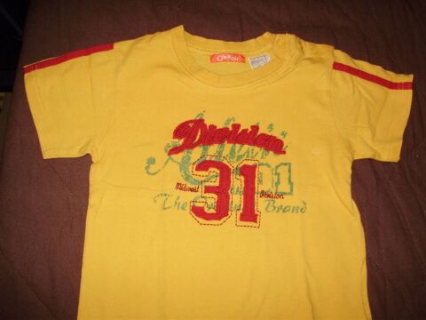 TEE SHIRT OKAOU 2 ans 3 Villiers (86)