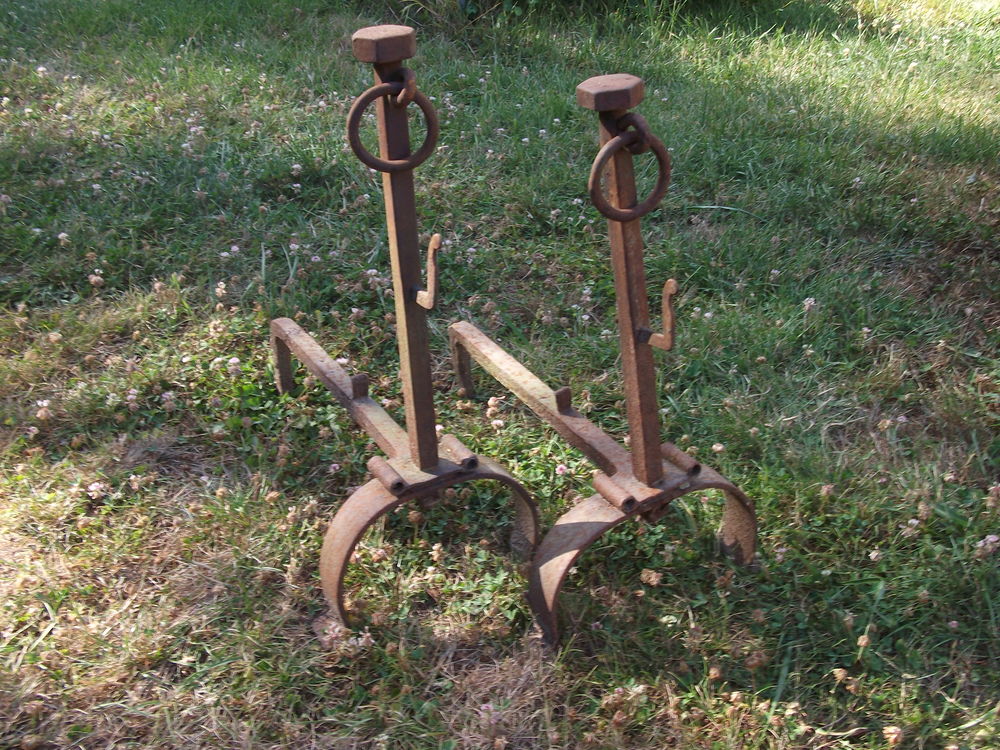 chenets pour chemin&eacute;e Décoration