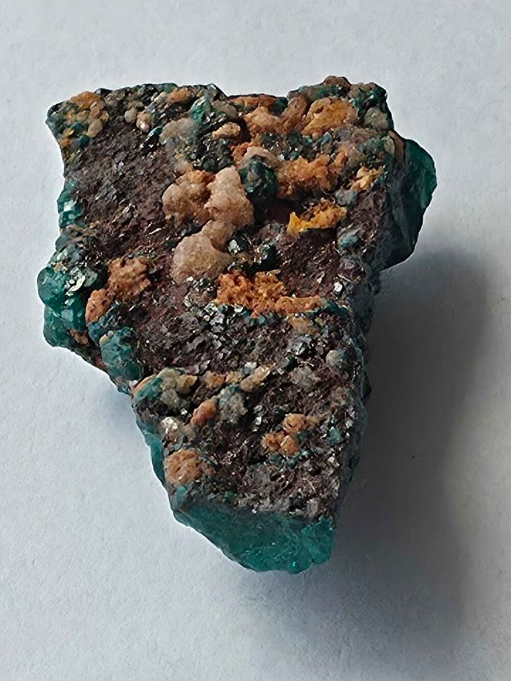Pierre naturelle Dioptase Verte RDC-Collection &amp; D&eacute;co 