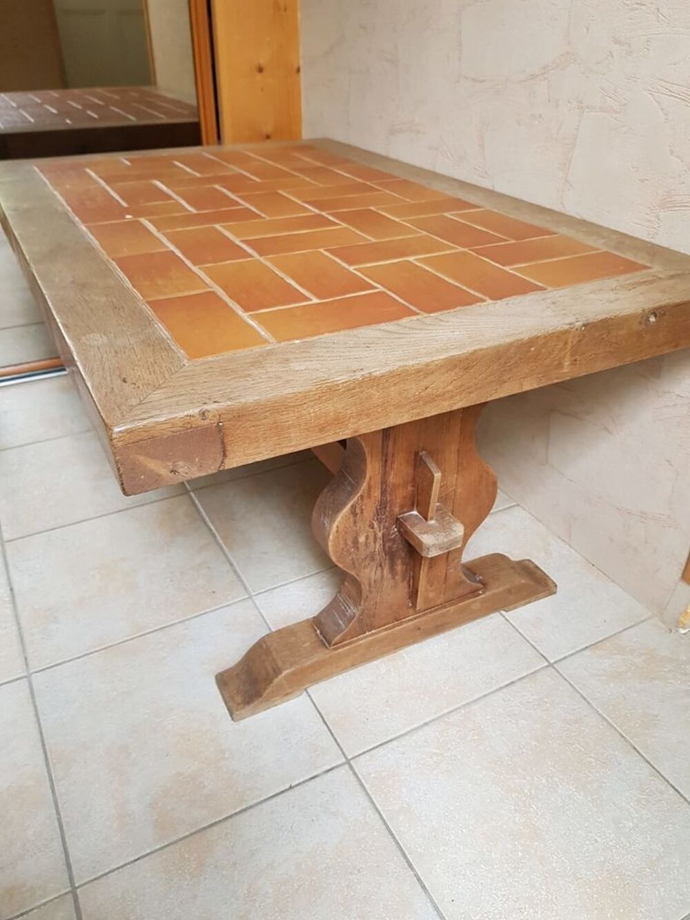 Petite table buffet en ch&ecirc;ne Meubles
