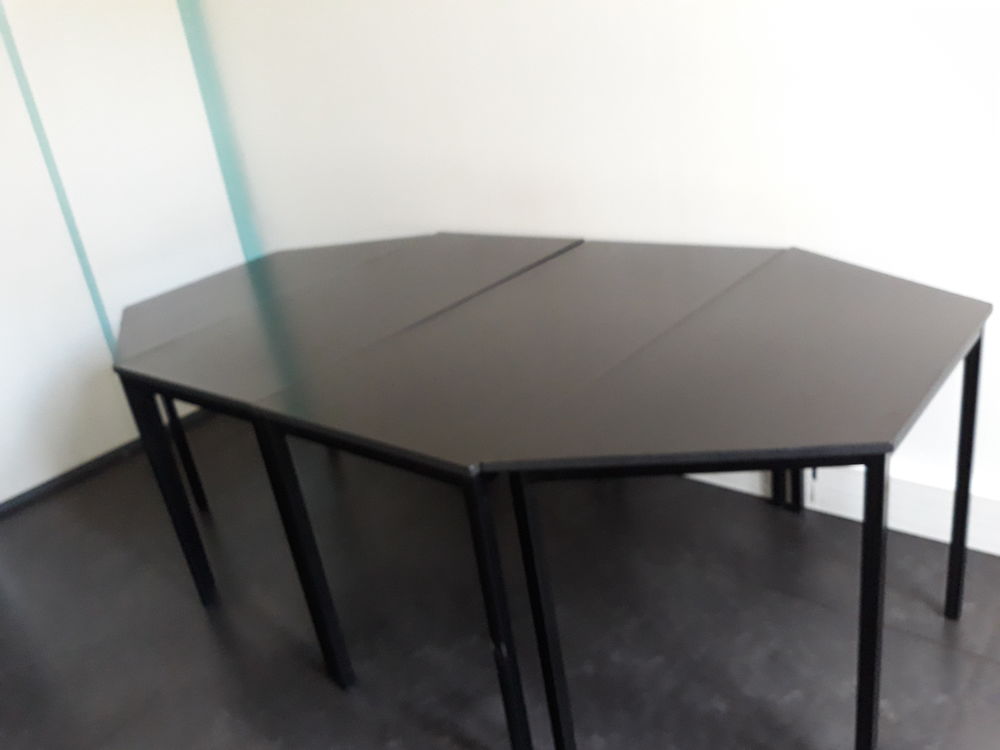 table+de+r&eacute;union+en+bois+6+personne++modulable Meubles