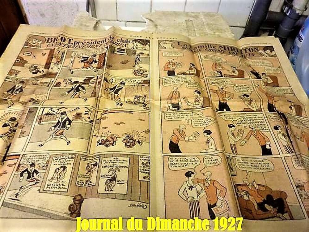Bandes dessin&eacute;es 1927 Livres et BD