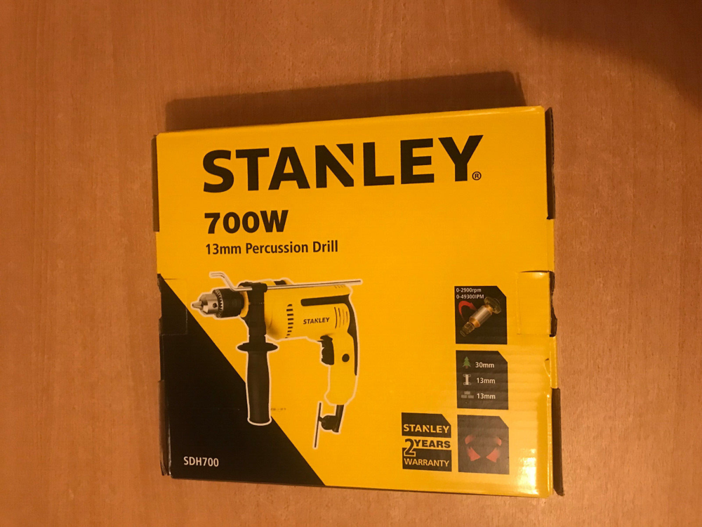 STANLEY DRILL 700 W Bricolage
