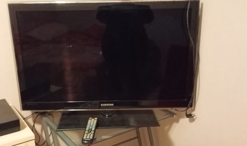T&eacute;l&eacute;viseur Samsung avec t&eacute;l&eacute;commande Photos/Video/TV