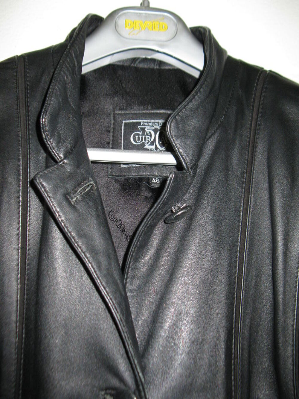 manteau cuir Vêtements