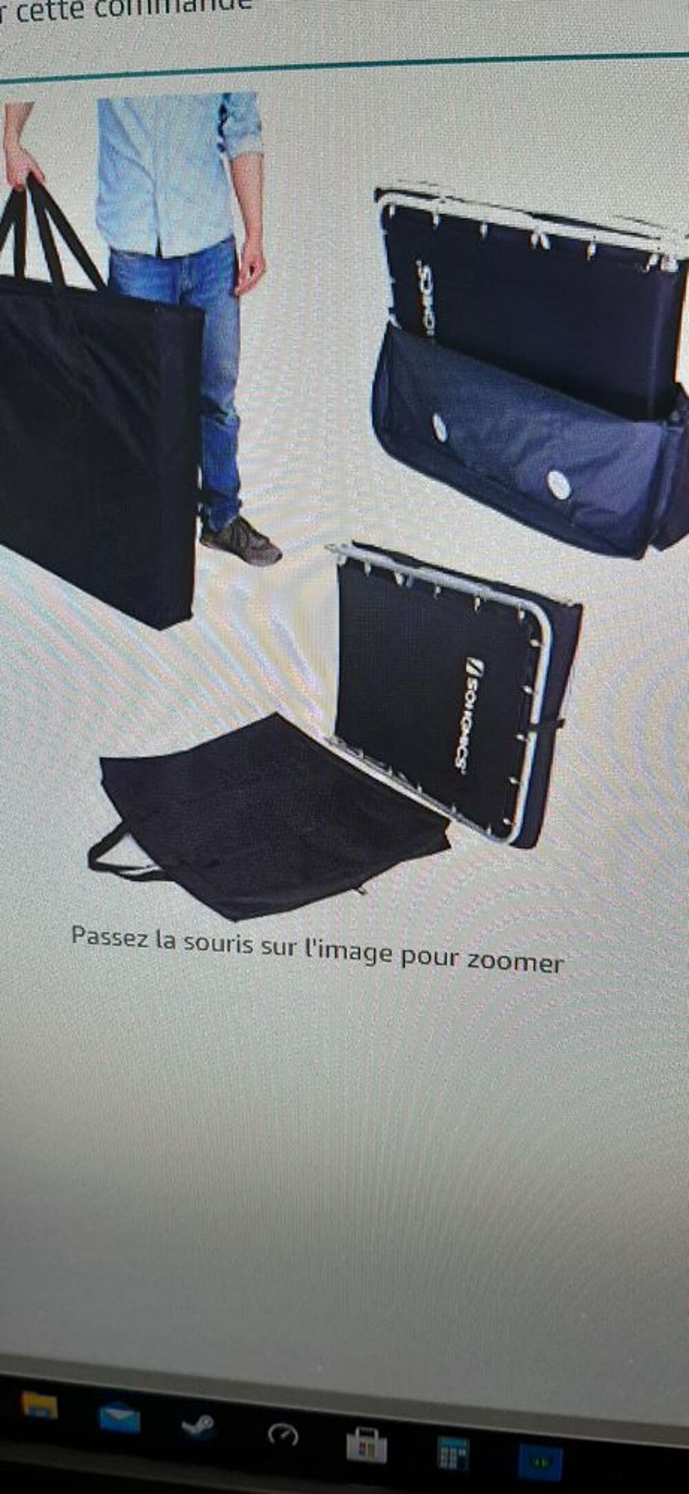
SONGMICS Lit de Camp Pliable lit Pliant de Voyage 200 x 74 Meubles