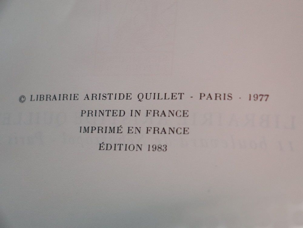 Dictionnaires encyclop&eacute;diques QUILLET ann&eacute;e 1977 Livres et BD