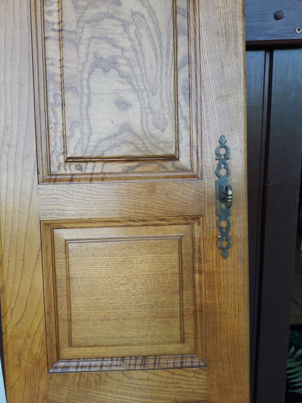 Porte ch&ecirc;ne massif parfait &eacute;tat Bricolage