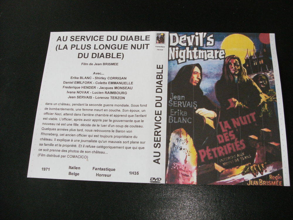 Film : " La nuit des p&eacute;trifi&eacute;s " DVD et blu-ray