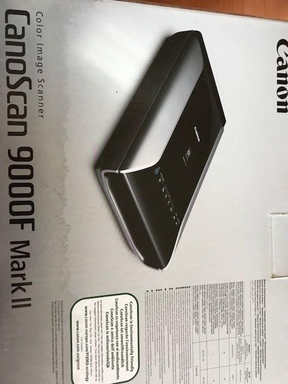 CanoScan 9000 F Mark II Matériel informatique