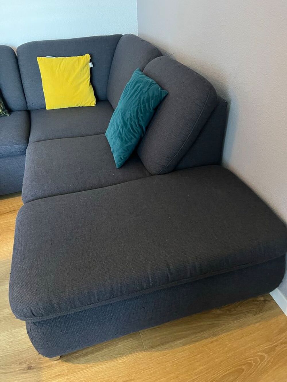 Canap&eacute; d'angle gris Meubles