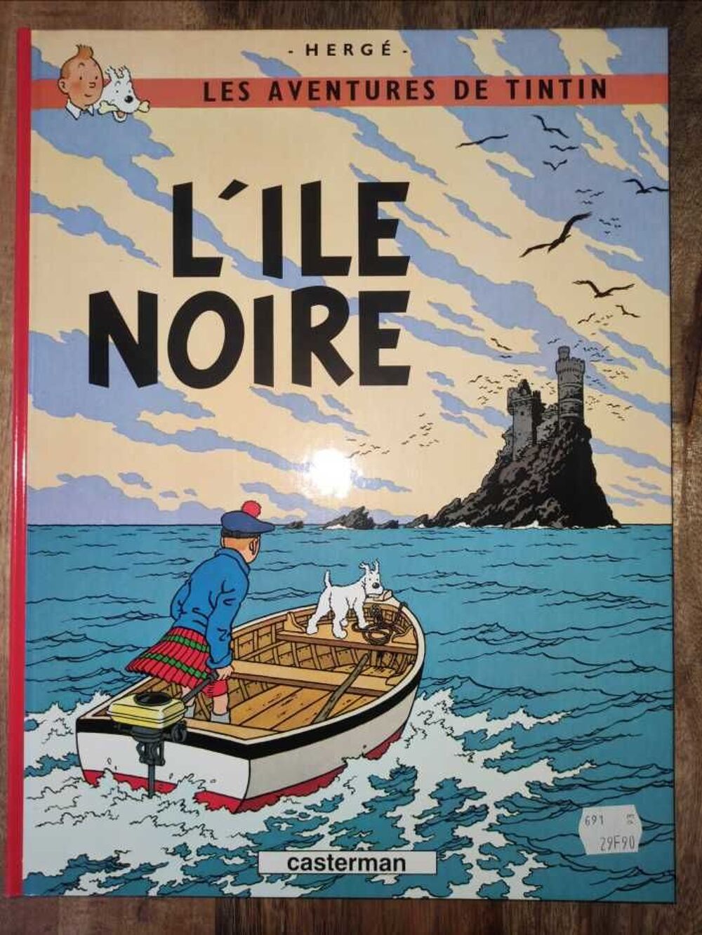 Tintin L'ile Noire 1984 Livres et BD