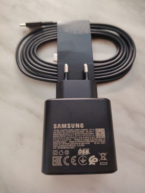 OFFICIEL Chargeur Samsung Galaxy super charge rapide 45W Le Mans (72)