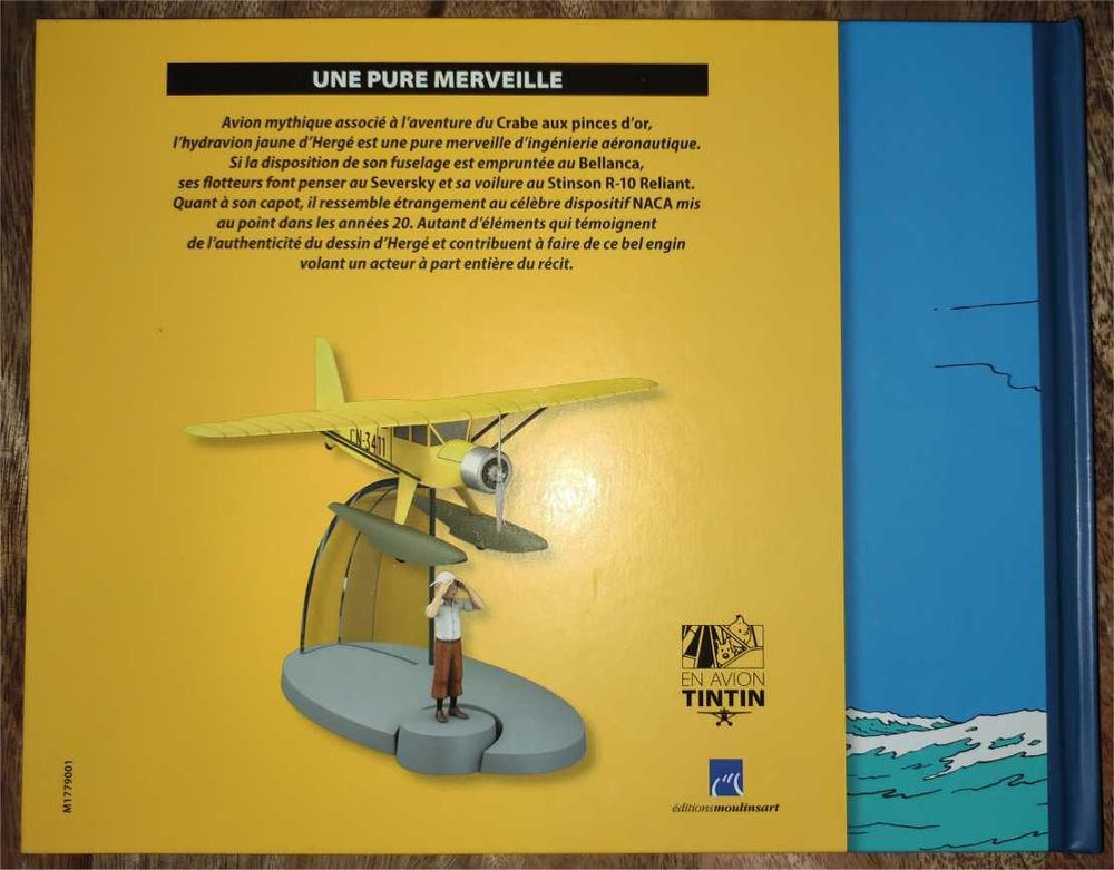 Livret l'hydravion jaune du crabe aux pinces d'or Livres et BD