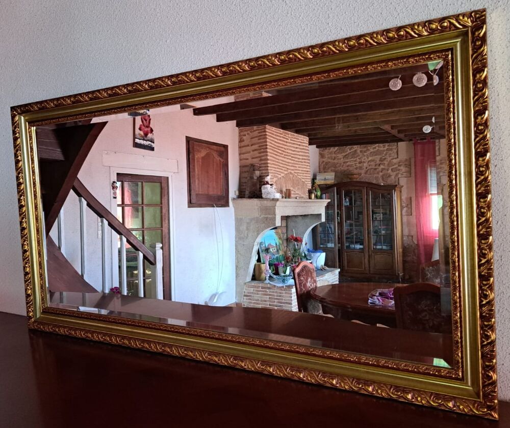 av miroir rustique Meubles