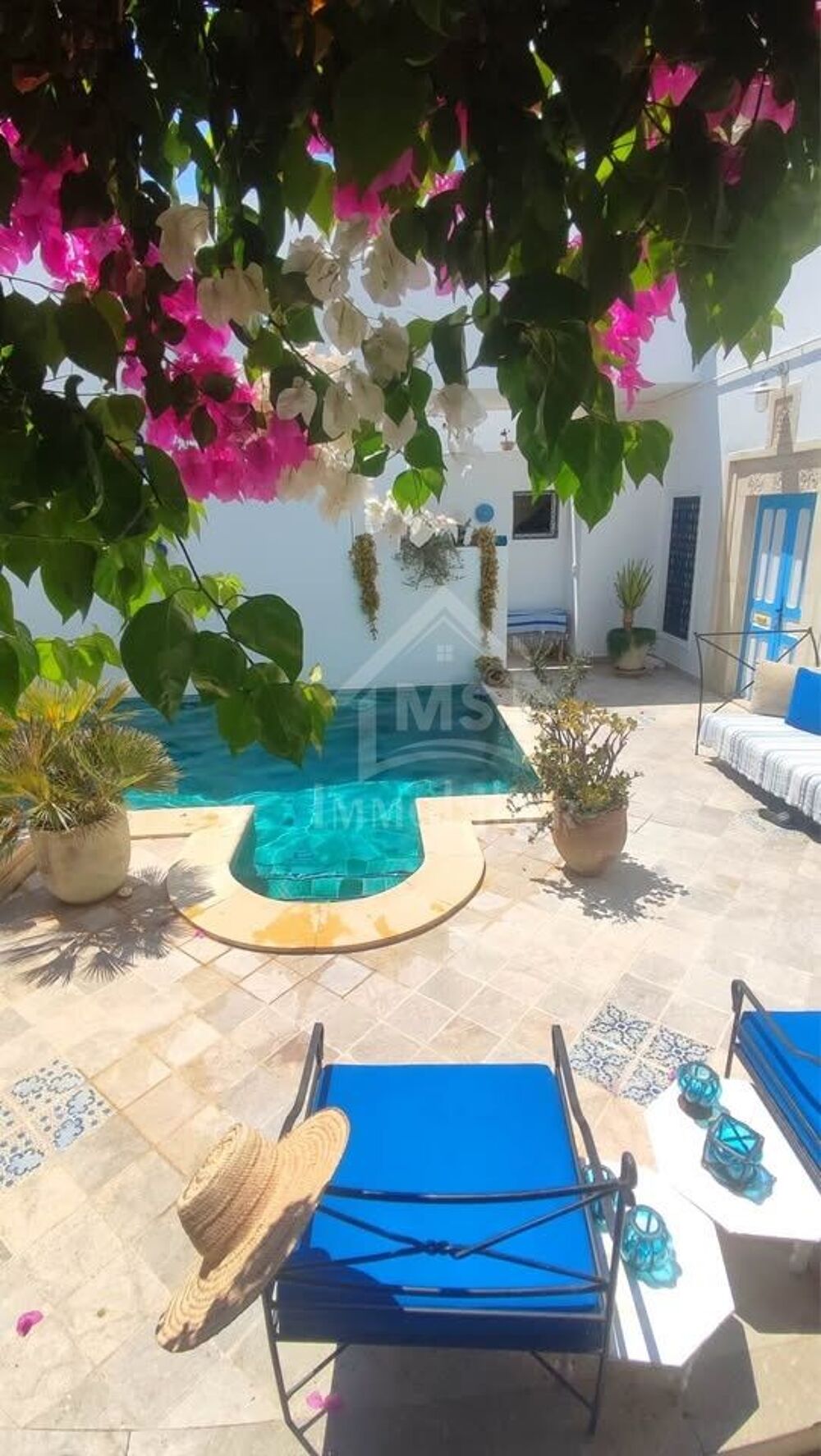 Vente Maison Maison arabesque avec piscine à Nabeul 51355351 Nabeul?, tunisia (Tunisie)