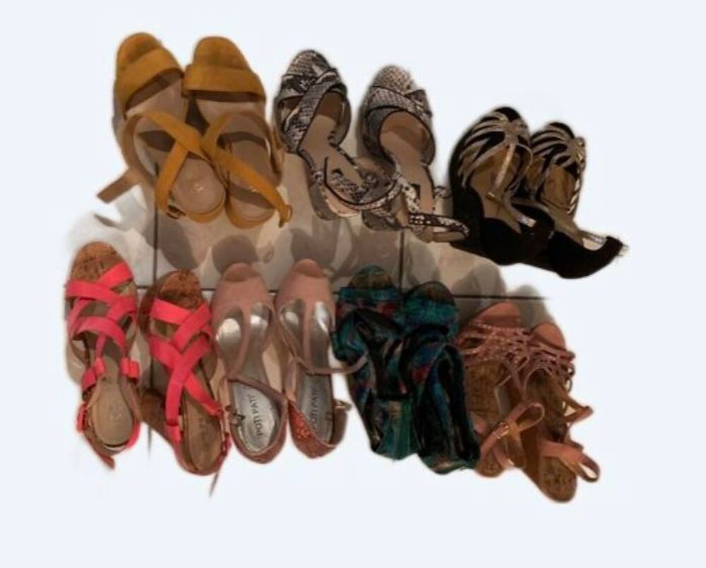 Lot de sandales talons hauts Chaussures