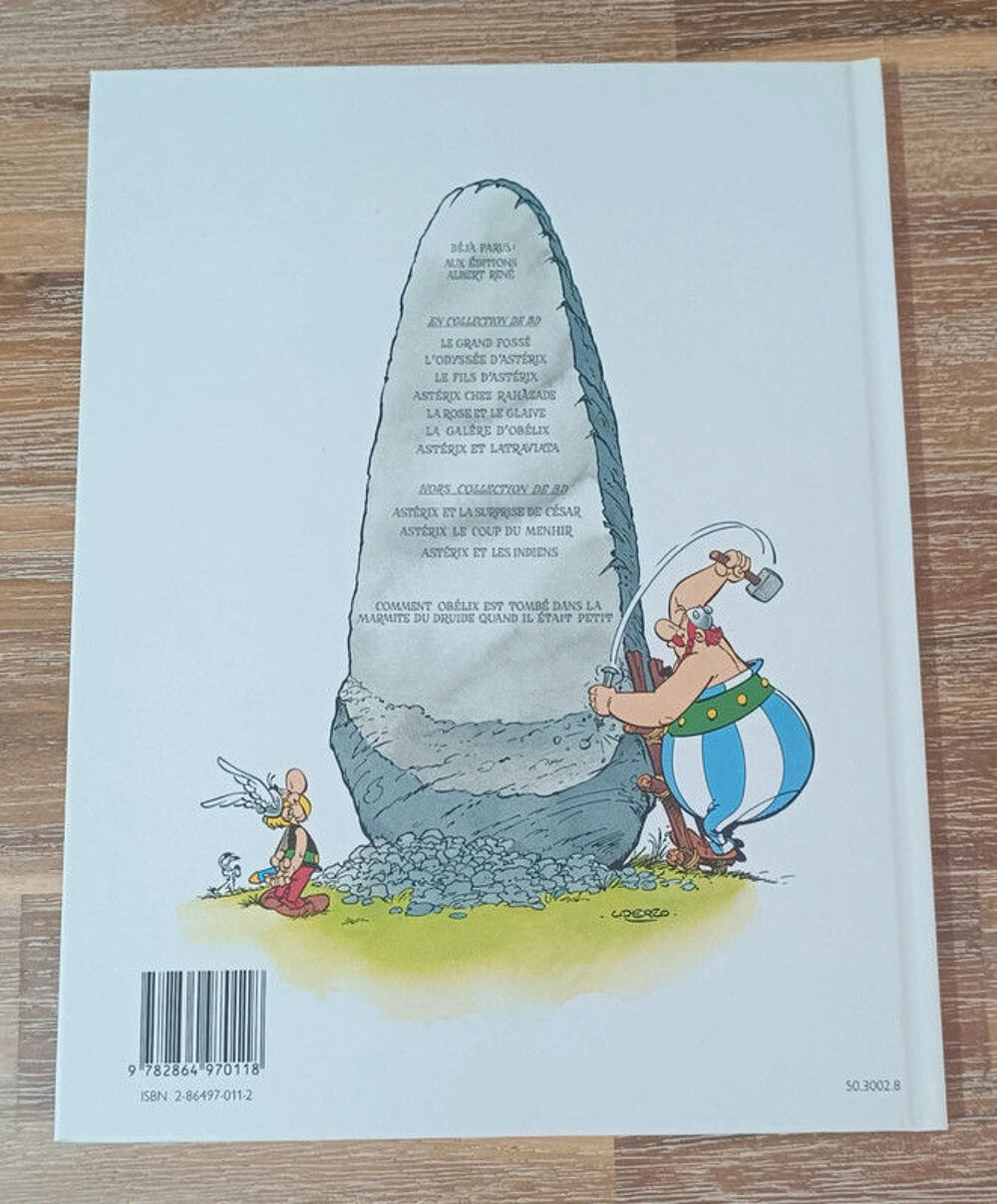 Bande dessin&eacute;e Ast&eacute;rix "Le fils d'Ast&eacute;rix" Livres et BD