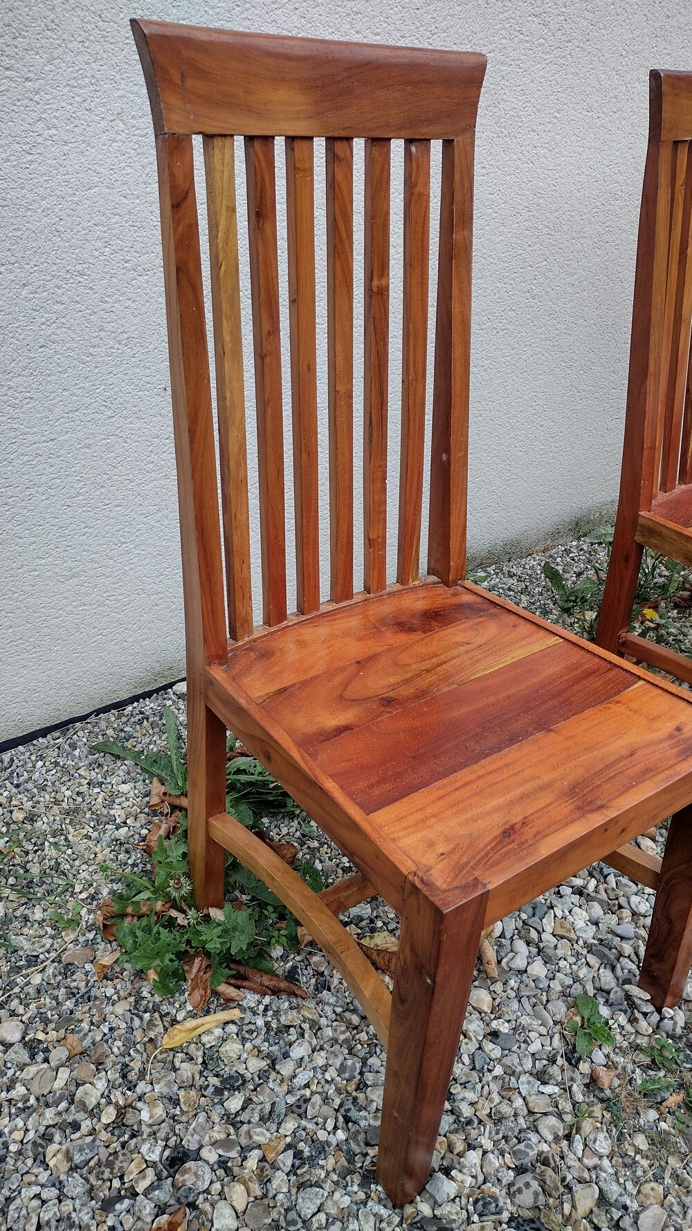 4 Chaises Bois massif Meubles