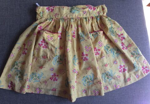 Jupe jaune fleurie 8 ans (126cm) 4 Paris 17 (75)