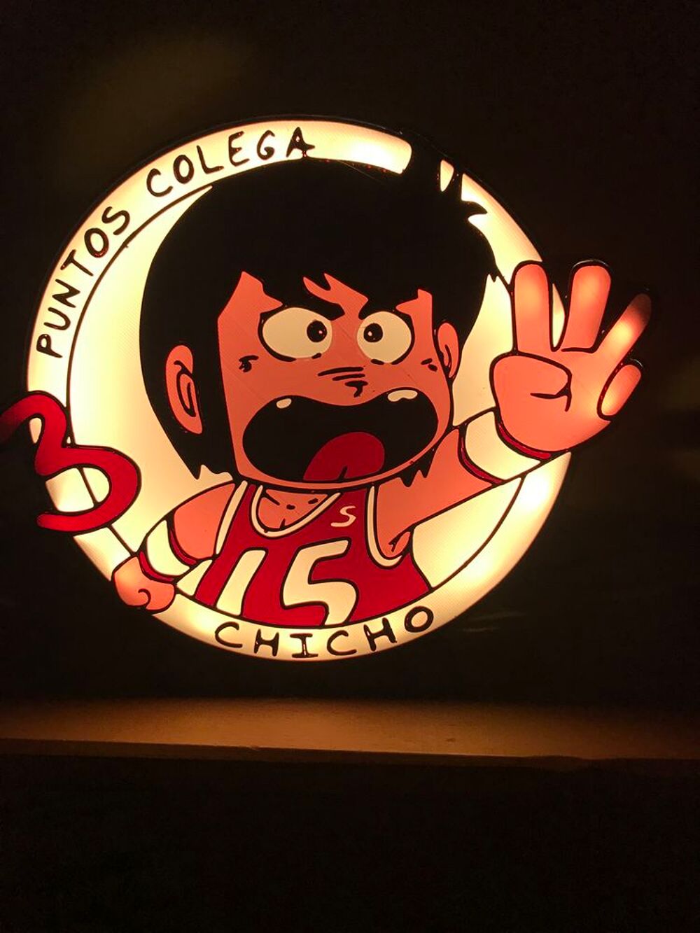 lampe CHICHO eclairage Leds USB intensit&eacute; reglable Décoration