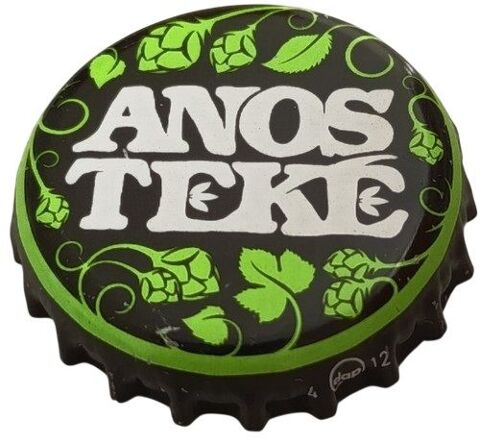 France Capsule de Bière Beer Crown Cap Anosteké Blonde Brass 1.39 Chesny (57)