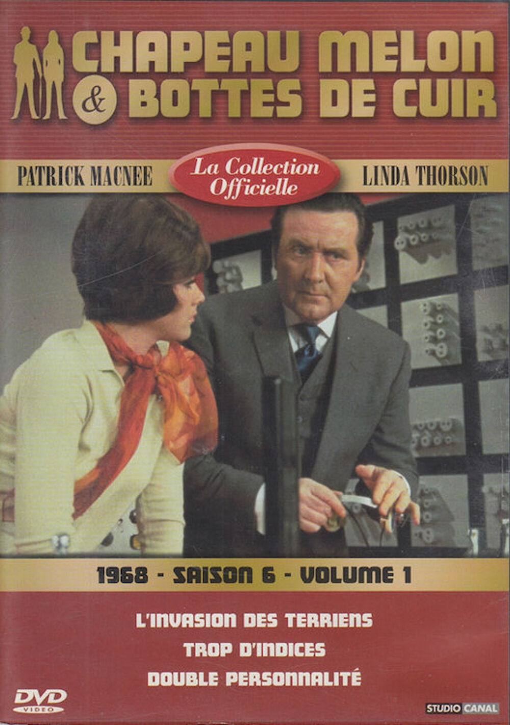 DVD Chapeau Melon &amp; Bottes De Cuir 1968 P. Macnee / Thorson DVD et blu-ray