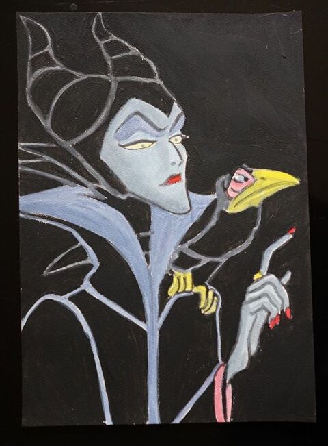 bl - peinture - malefique - la belle au bois dormant - sur p 4 Foug�res (35)