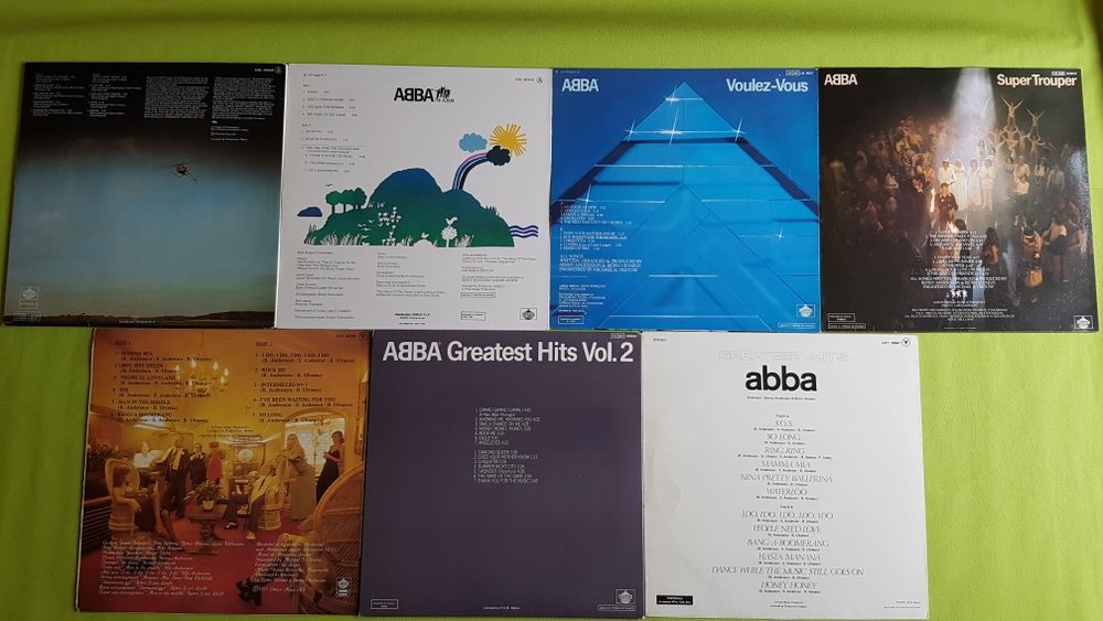 LES 33T PHOTO 8 * ABBA * CD et vinyles