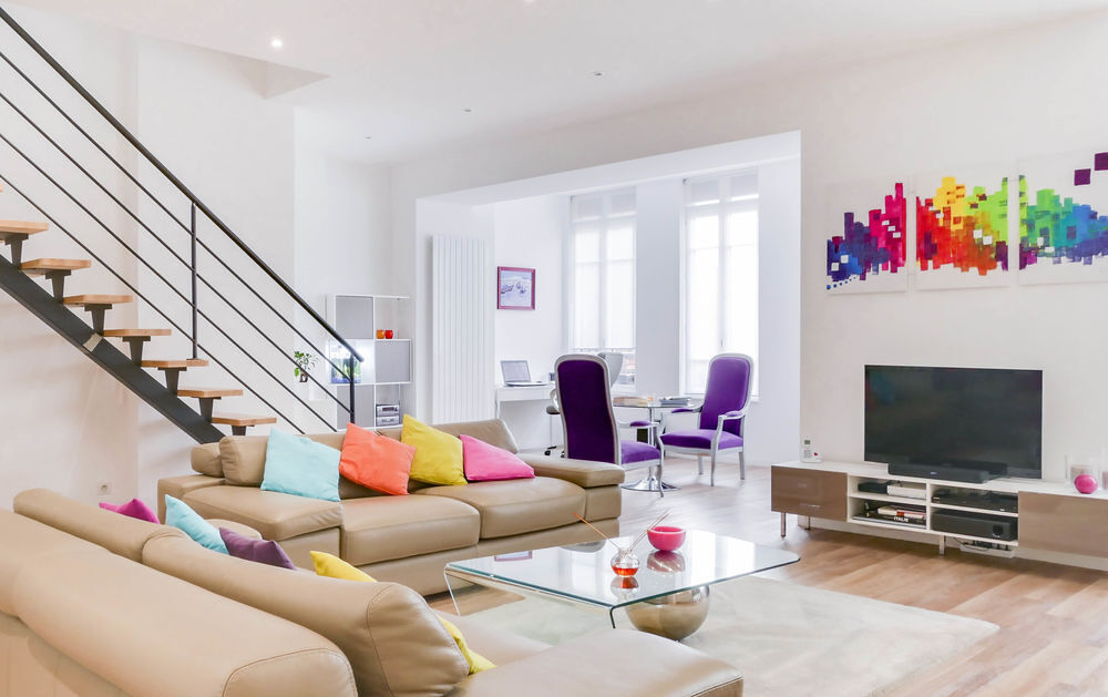 Vente Appartement Duplex d'architecte avec terrasse tropézienne dernier étage Saint-Étienne