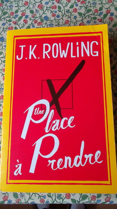 Une Place  Prendre  J.K.Rowling 10 Poitiers (86)