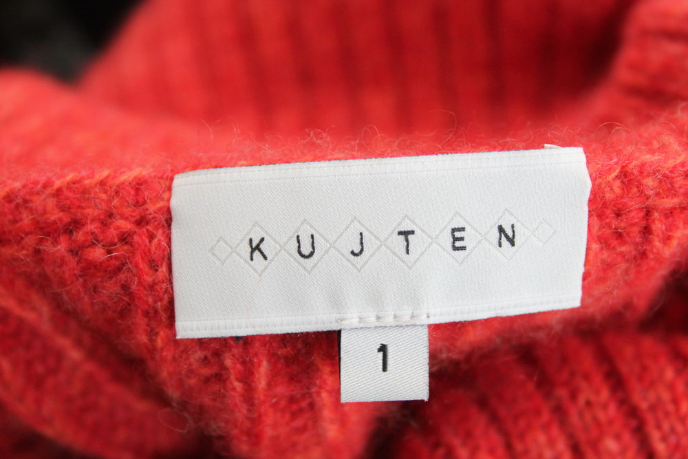 Pull cachemire brique KUJTEN T.M (38/40) Vêtements