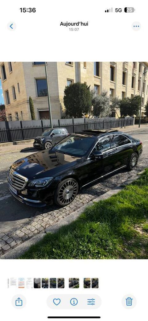 Mercedes Classe S L 350 d 4-Matic BVA Fascination 2017 occasion Paris 75016