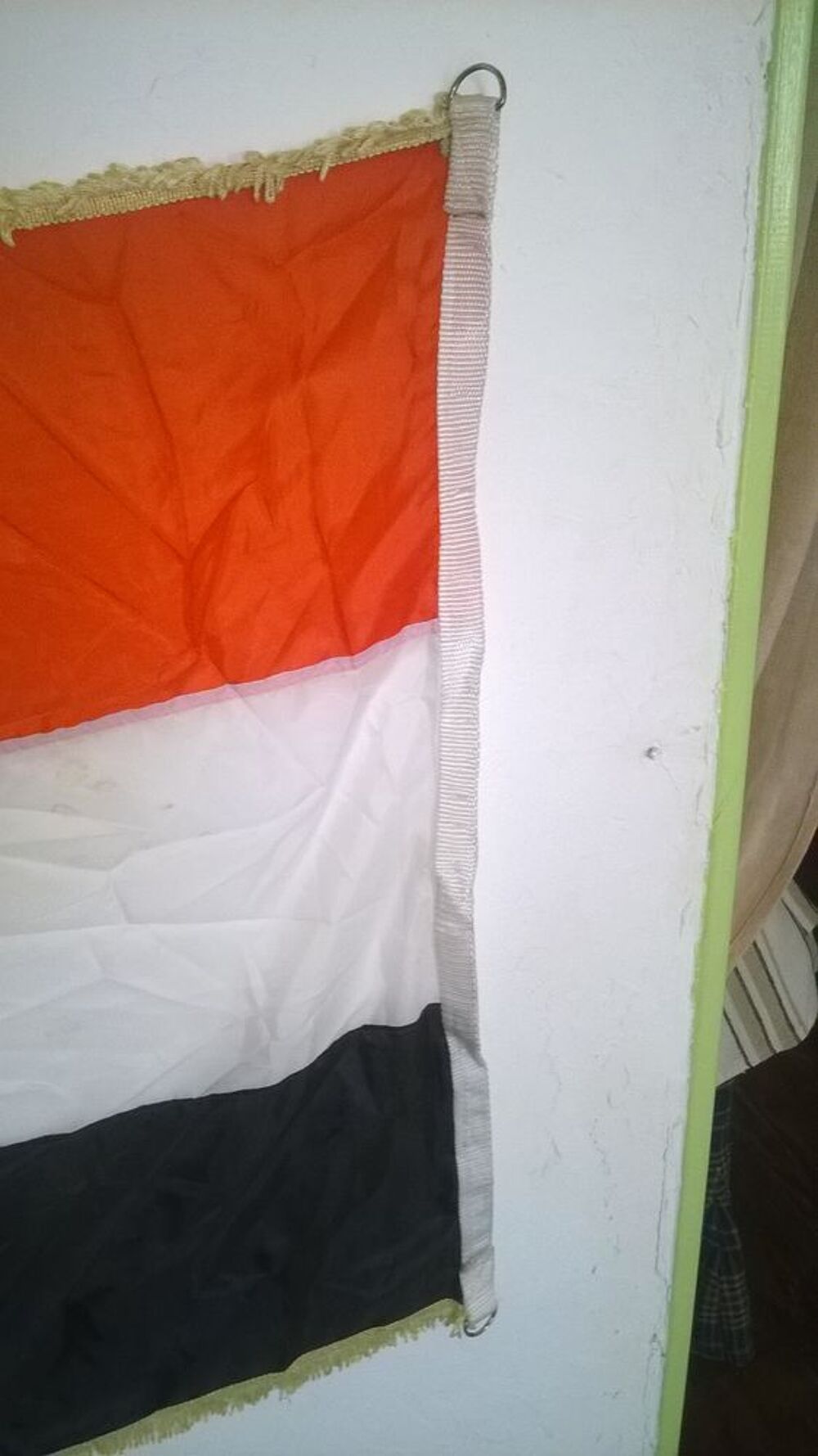 Drapeau avec tete d aigle 