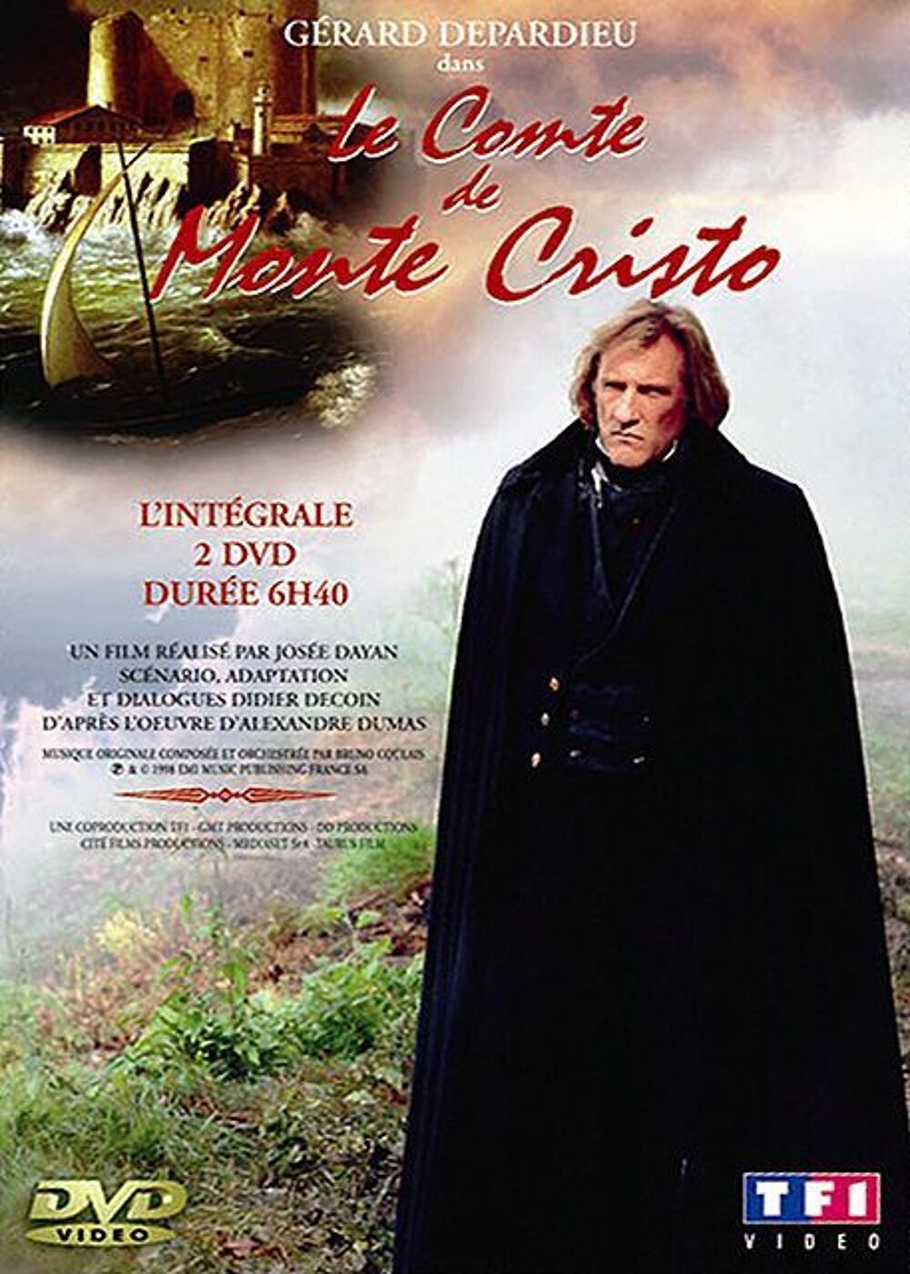 LE COMTE DE MONTE CRISTO COFFRET 2 DVD NEUF SOUS BLISTER DVD et blu-ray
