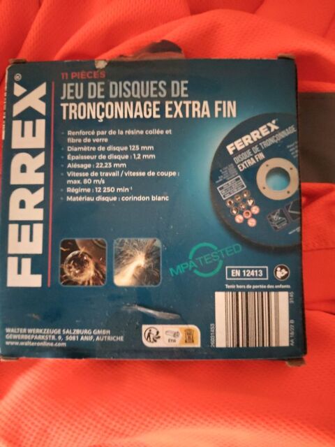 jeux de disques estra fin 11 pi�ces pour tron�onneu Conchil-le-Temple (62)