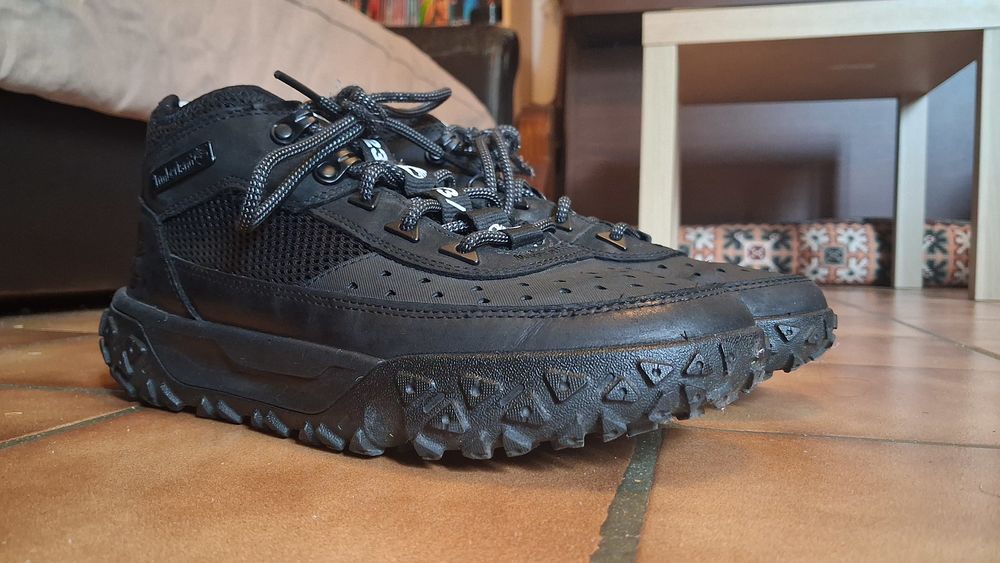 Timberland Greenstride Motion 6 Mid en cuir noir Taille 40 Chaussures